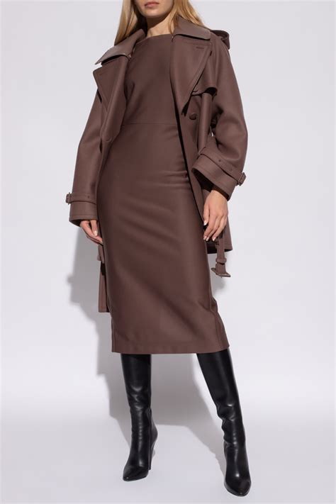 fendi wool coat|fendi coats women's.